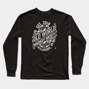 White logo, Hillsboro Long Sleeve T-Shirt